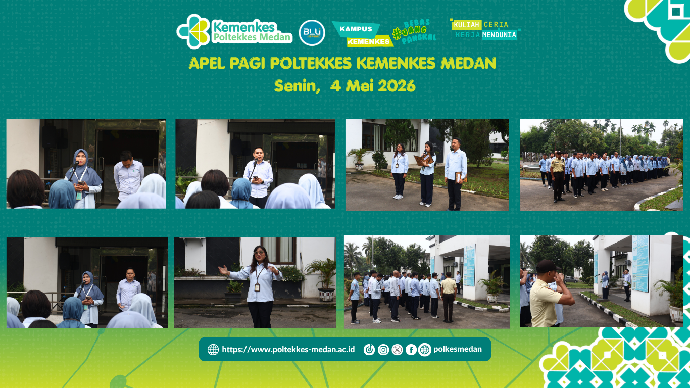 Apel Pagi Direktorat Poltekkes Kemenkes Medan Senin, 4 Mei 2026